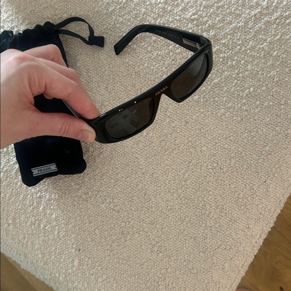 Prada Dark Sunglasses with Case